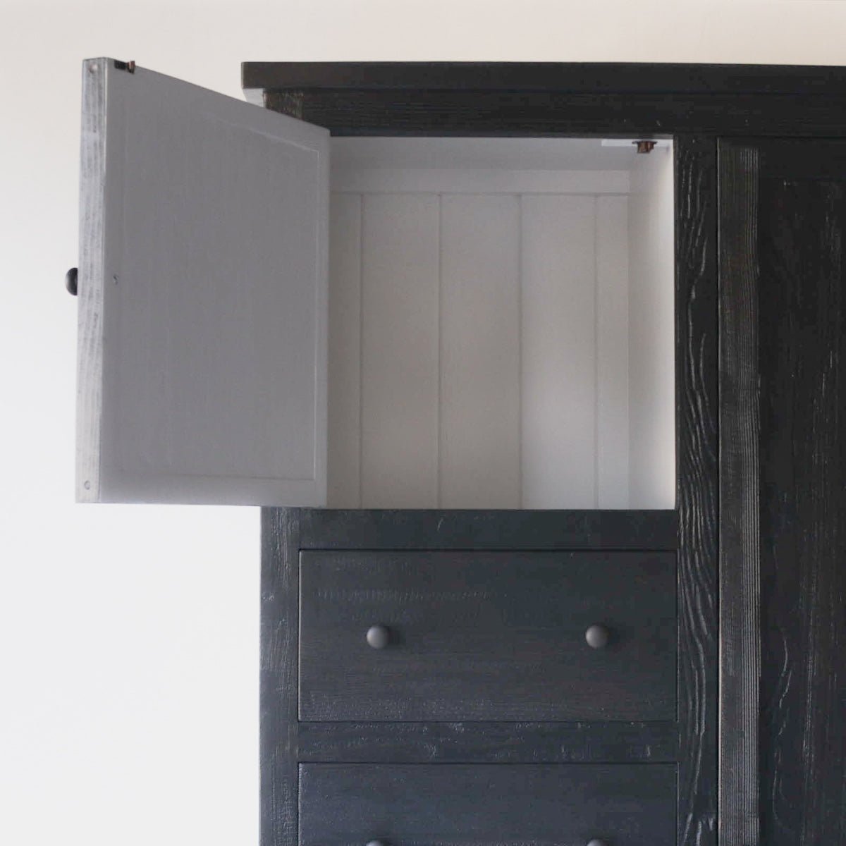 Reclaimed Wood Chifferobe - elsie green - Custom Furniture