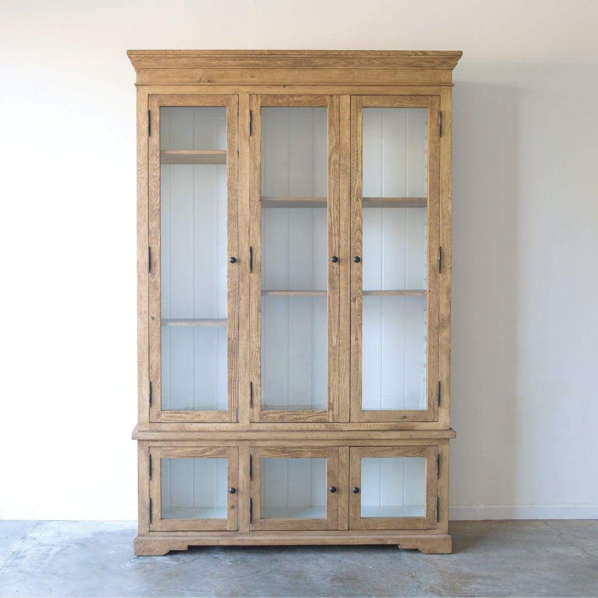Reclaimed Wood China Closet - elsie green - Custom Furniture