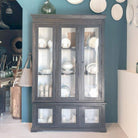 Reclaimed Wood China Closet - elsie green - Custom Furniture