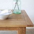 Reclaimed Wood Farm Table - elsie green - Custom Furniture