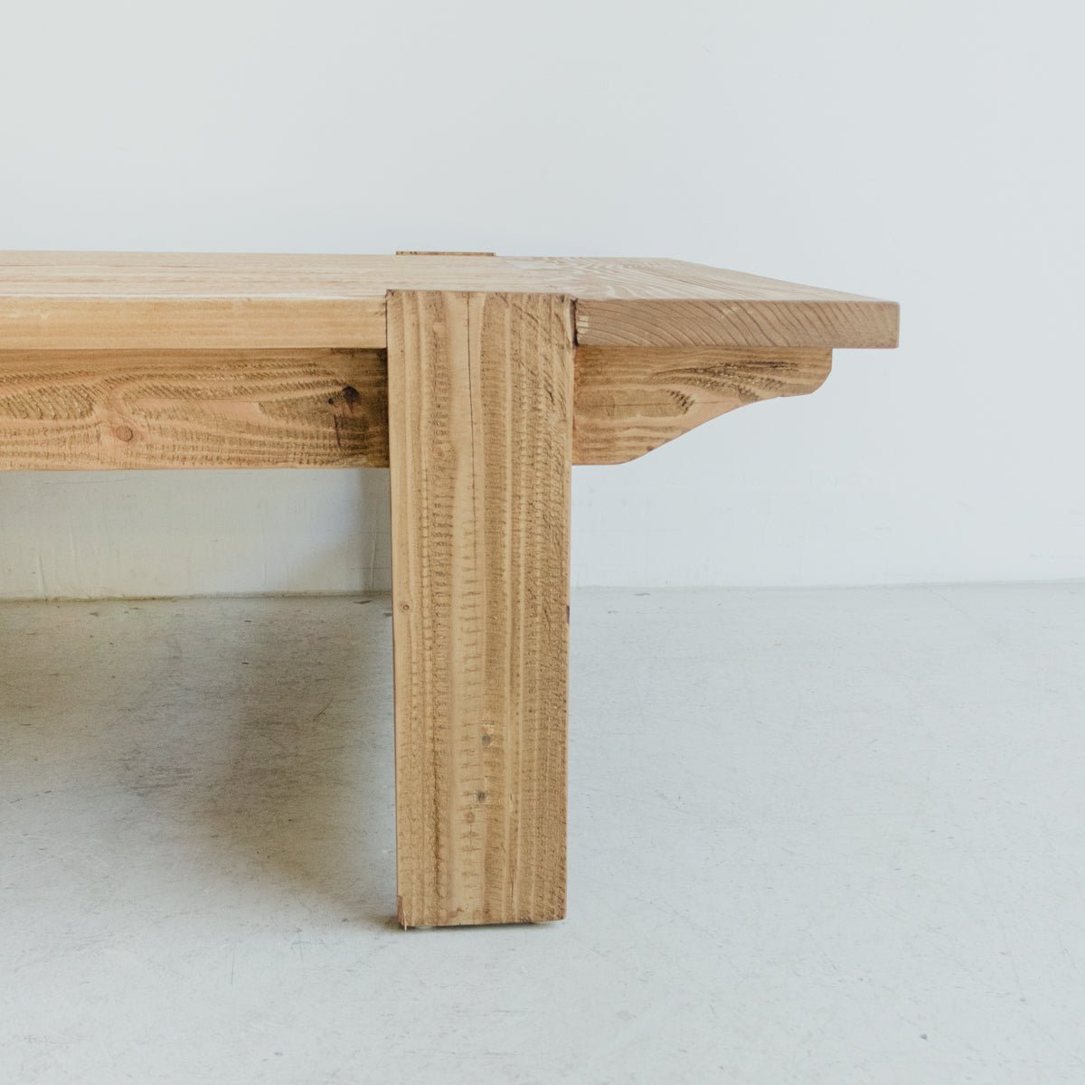 Reclaimed Wood Farmhouse Coffee Table - elsie green - Custom Furniture