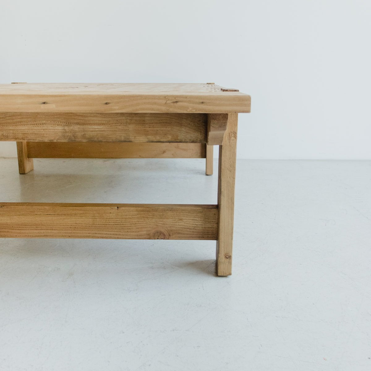 Reclaimed Wood Farmhouse Coffee Table - elsie green - Custom Furniture