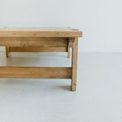 Reclaimed Wood Farmhouse Coffee Table - elsie green - Custom Furniture