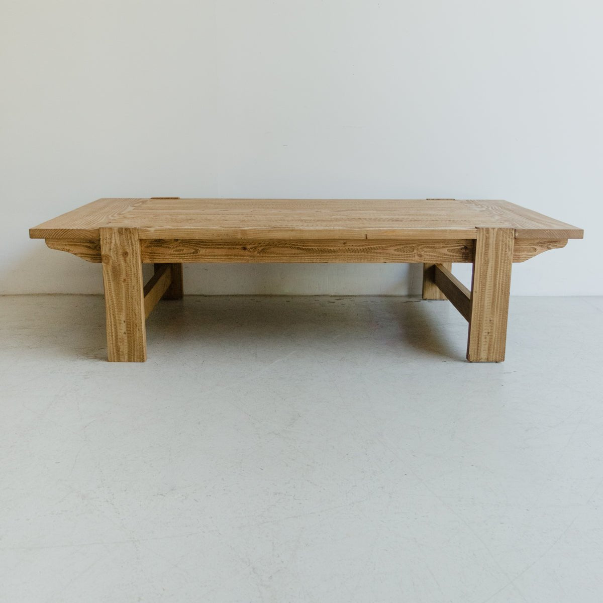 Reclaimed Wood Farmhouse Coffee Table - elsie green - Custom Furniture