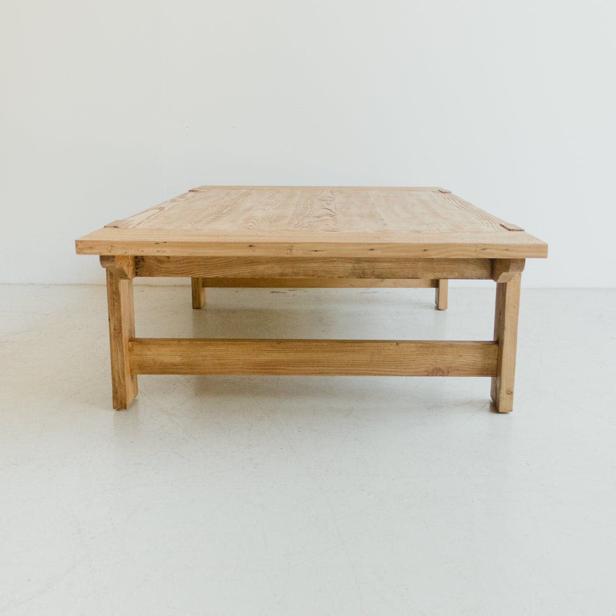 Reclaimed Wood Farmhouse Coffee Table - elsie green - Custom Furniture