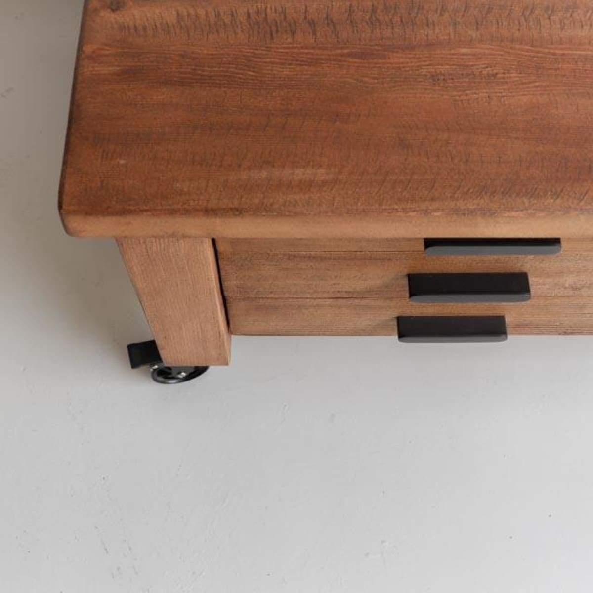 Reclaimed Wood Map Chest Coffee Table - elsie green - Custom Furniture