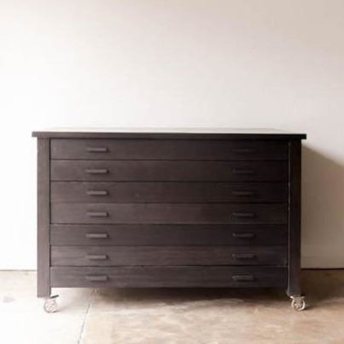Reclaimed Wood Map Chest - elsie green - Custom Furniture