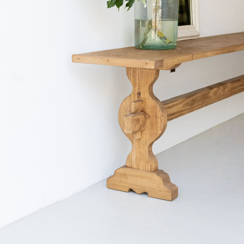 Reclaimed Wood Monastery Console - furniture