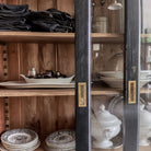 Reclaimed Wood Sliding Door Cabinet - elsie green - Custom Furniture