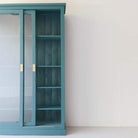 Reclaimed Wood Sliding Door Cabinet | Floor Sample - elsie green - Custom Furniture