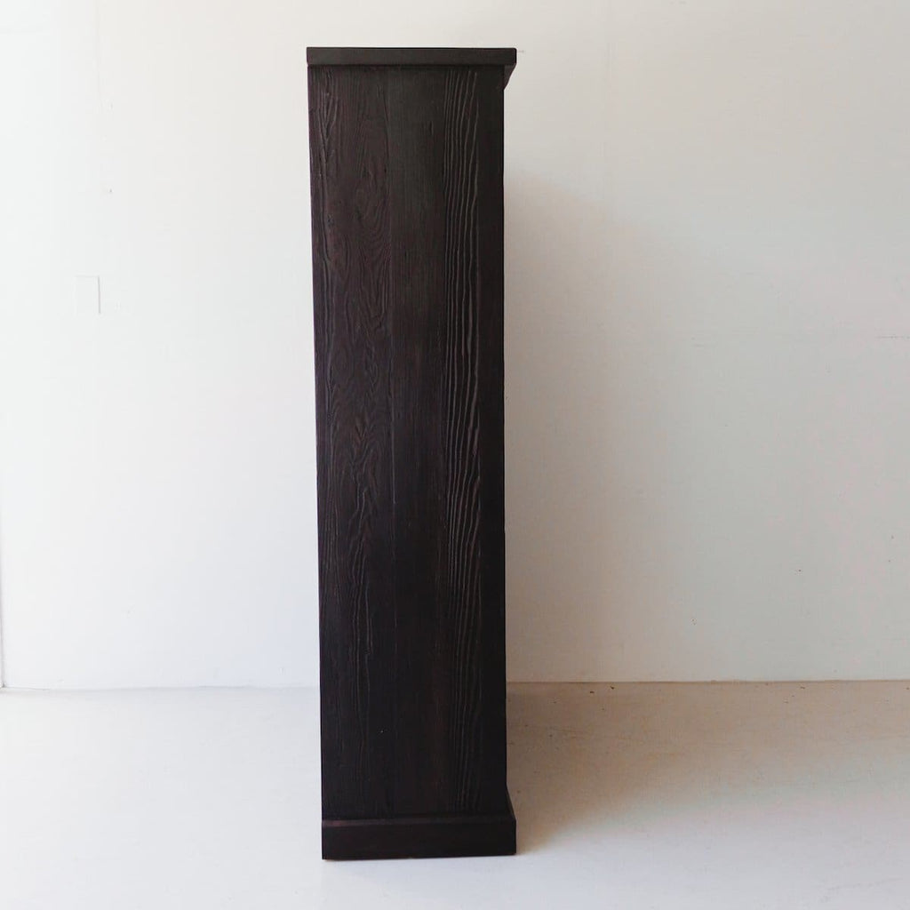 Reclaimed Wood Sliding Door Wardrobe - custom furniture