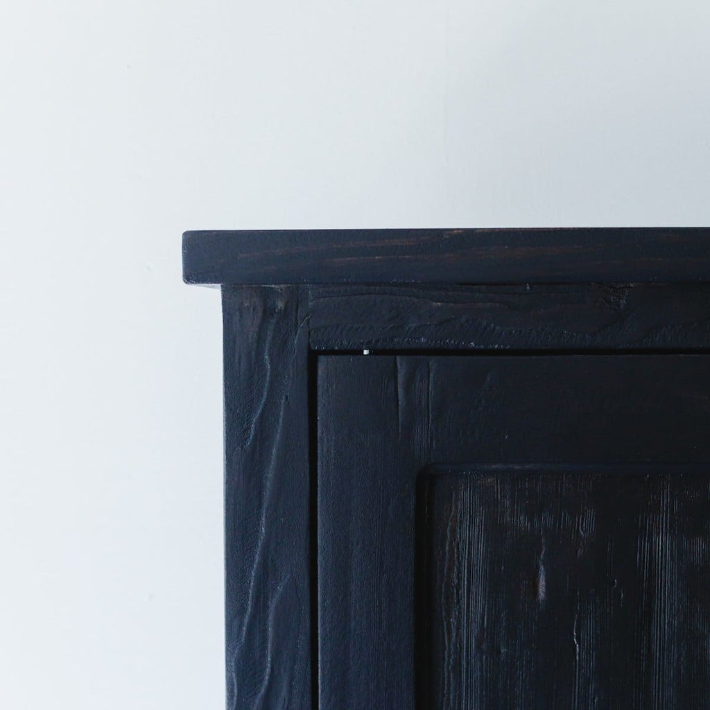 Reclaimed Wood Sliding Door Wardrobe - custom furniture
