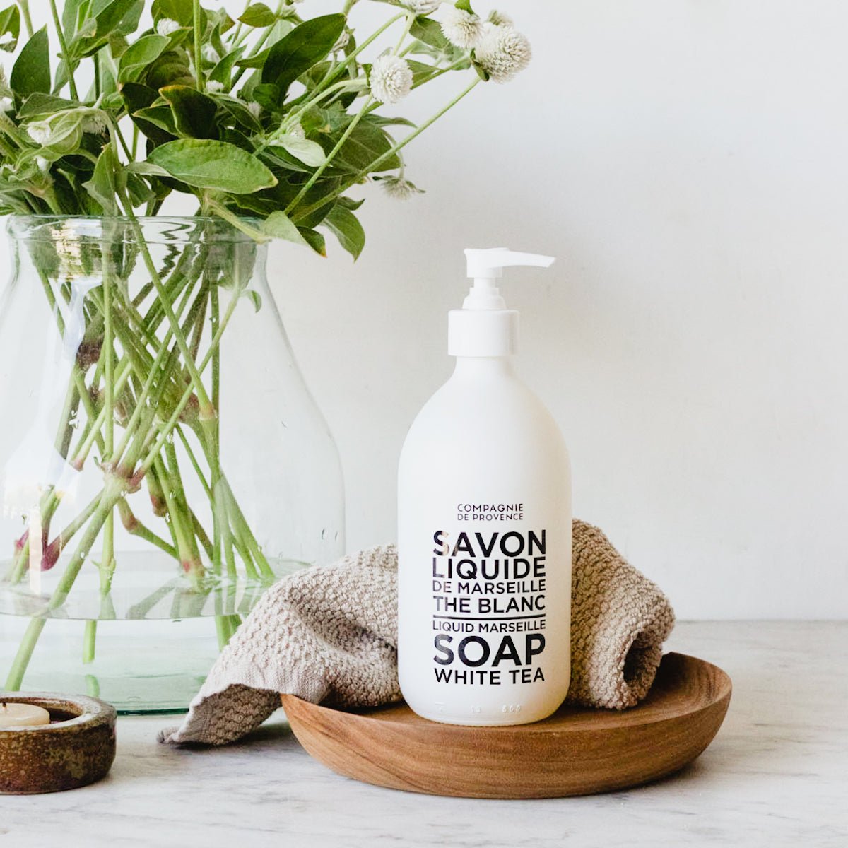 Savon de Marseille Liquid Soap - elsie green - Textiles