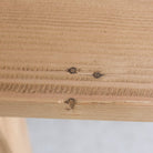 Shaker Inspired Reclaimed Wood Farm Table - elsie green - Custom Furniture