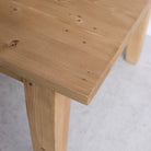Shaker Inspired Reclaimed Wood Farm Table - elsie green - Custom Furniture