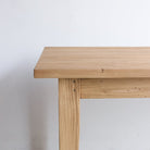 Shaker Inspired Reclaimed Wood Farm Table - elsie green - Custom Furniture