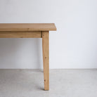 Shaker Inspired Reclaimed Wood Farm Table - elsie green - Custom Furniture