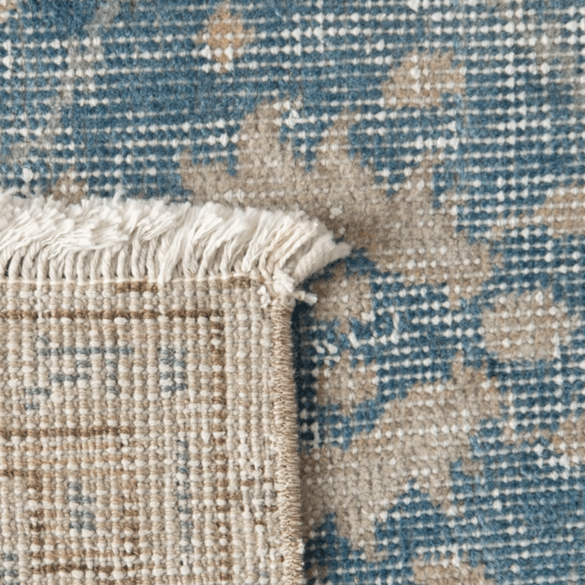 Shawki Vintage Rug | 3'10" X 6'8" - elsie green - textiles