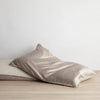 Silk Linen Pillowcase - Smoke Grey - textiles