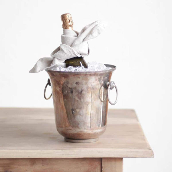 Silver Plated Champagne Bucket - elsie green