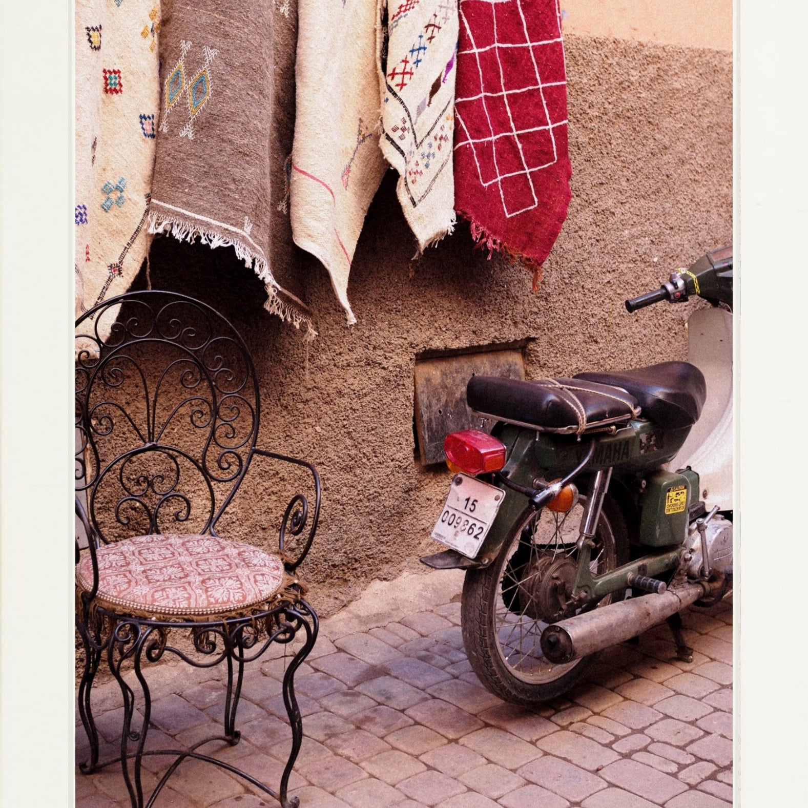 Marrakech Medina Printed Photograph - elsie green