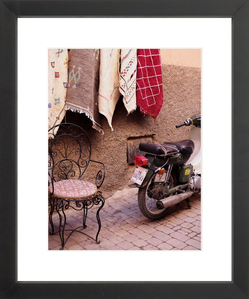 Marrakech Medina Printed Photograph - elsie green