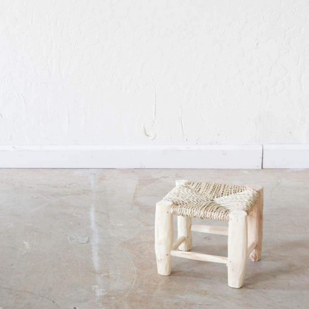 Very Small Moroccan Stool - elsie green