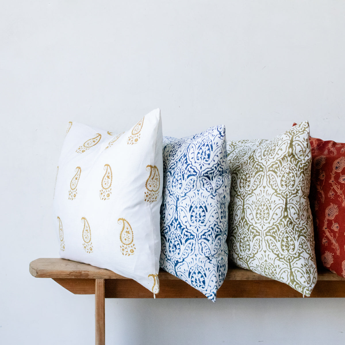 Block Print Pillow Cover | Jacqueline Gold - elsie green