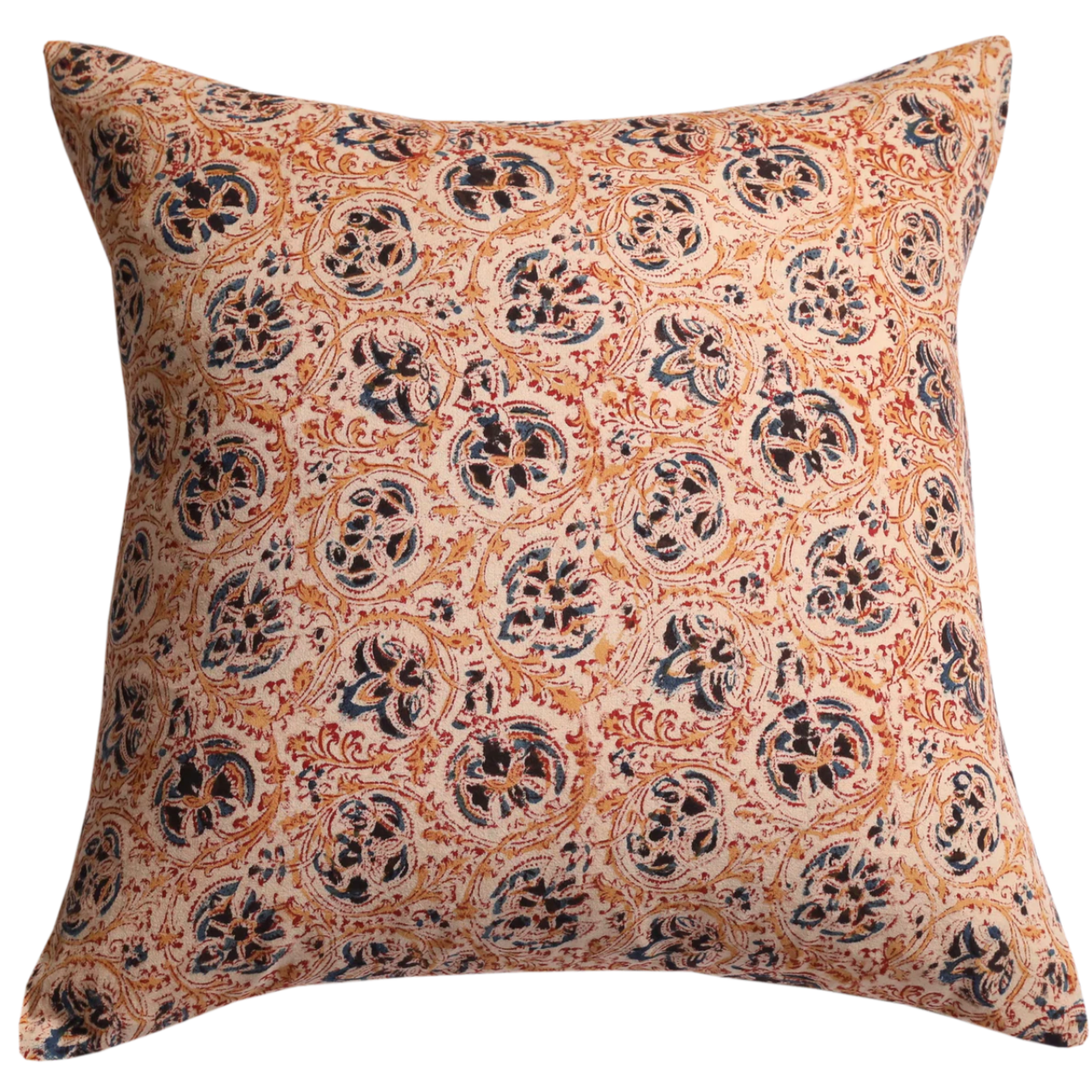 Cotton Block Printed Pillow Cover | Adah Milli - elsie green