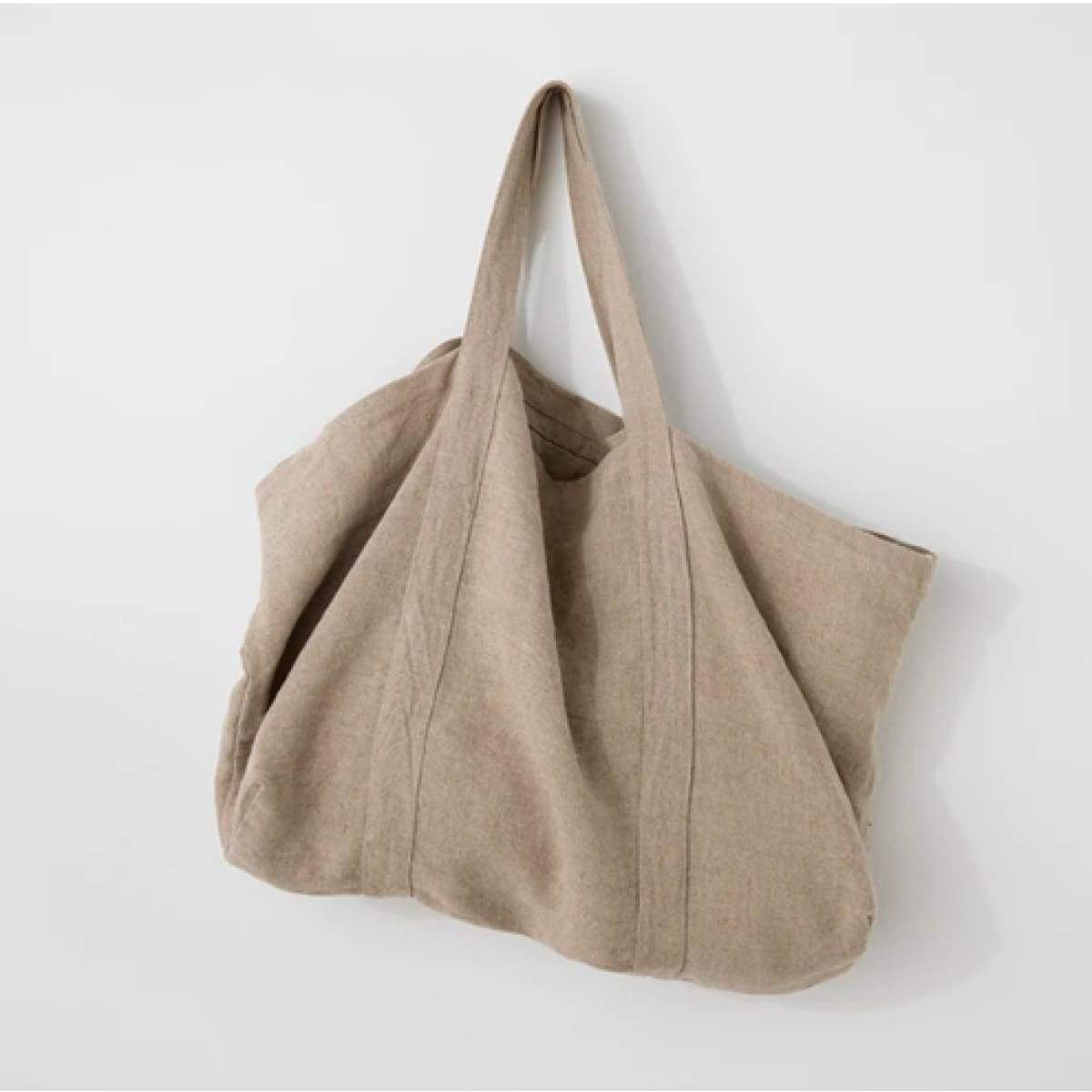 Frankie Linen Bag - elsie green