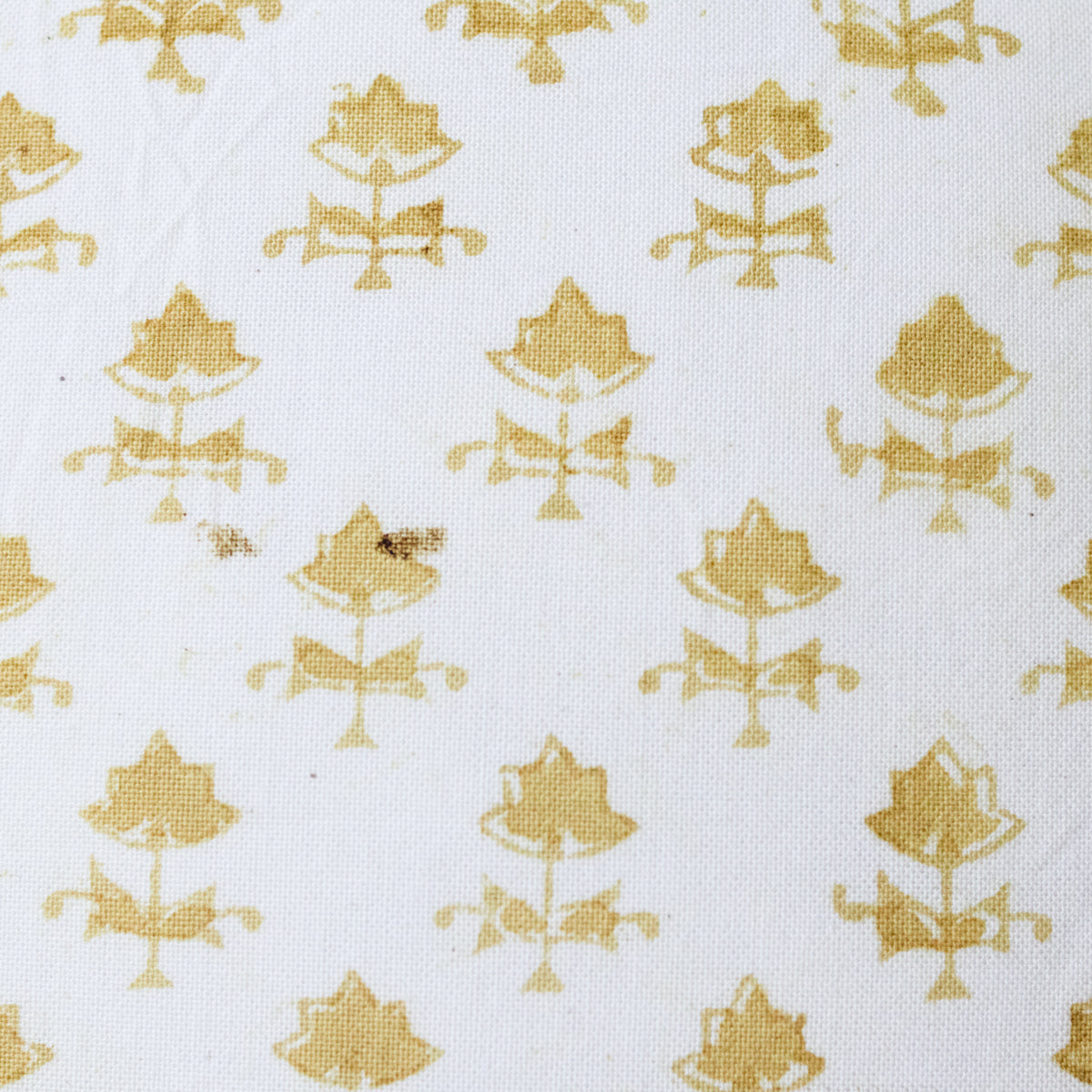 Hand Block Printed Pillow Cover | Juliette Gold - elsie green
