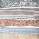 Linen Block Printed Pillow Cover | Boti Mustard - elsie green