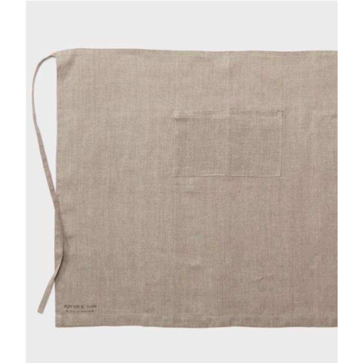 Linen Garcon Apron - elsie green