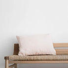 Petite Washed Linen Decorative Pillow - elsie green