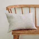 Petite Washed Linen Decorative Pillow - elsie green