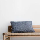 Petite Washed Linen Decorative Pillow - elsie green