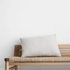 Petite Washed Linen Decorative Pillow - elsie green