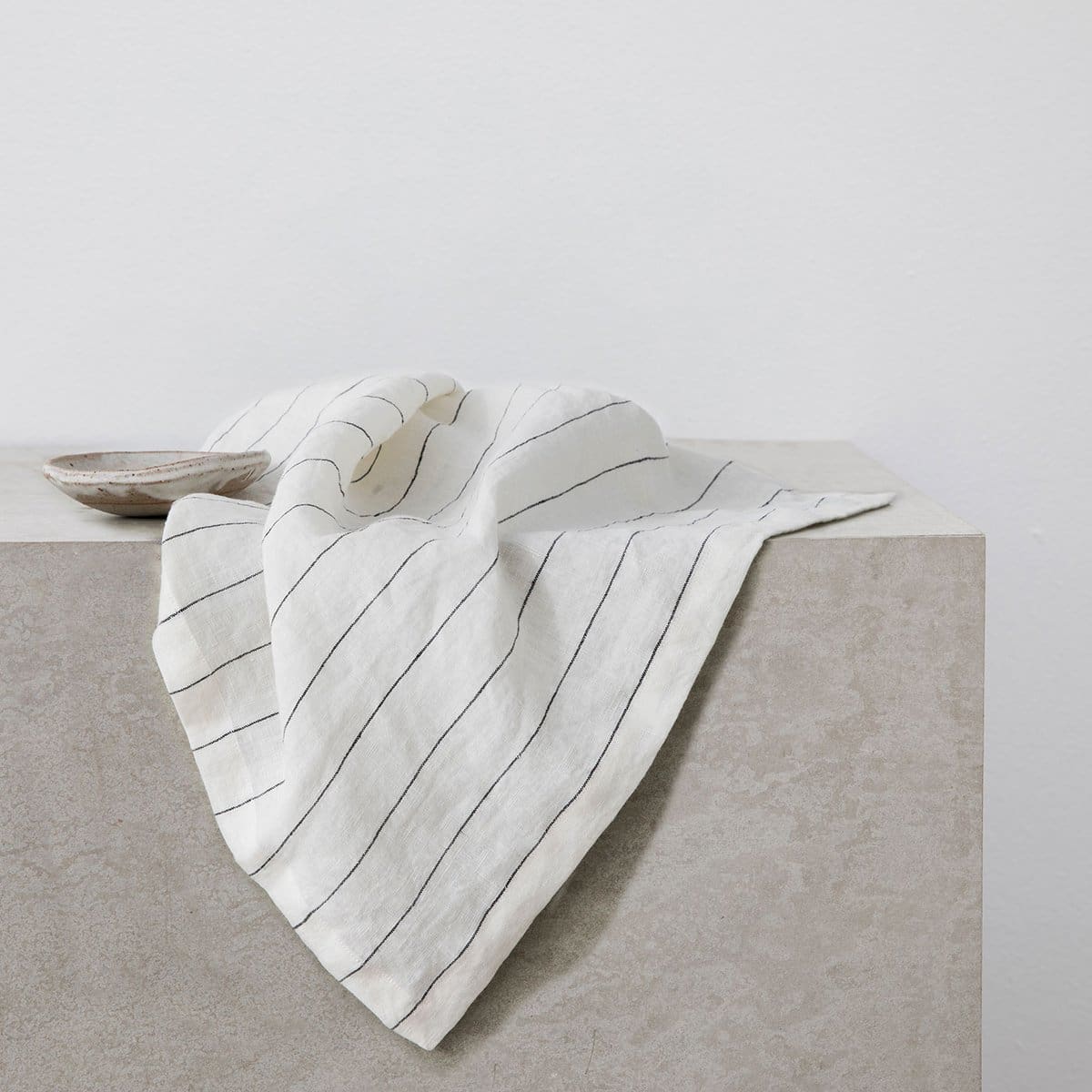 Petite Washed Linen Decorative Pillow - elsie green