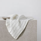 Petite Washed Linen Decorative Pillow - elsie green