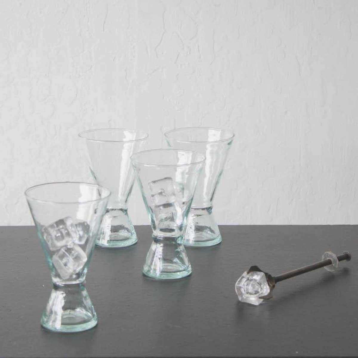 Moroccan Cocktail Glass Set of 6 - elsie green