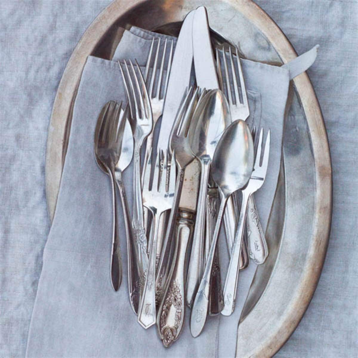 Not Your Grandma's Vintage Flatware - elsie green