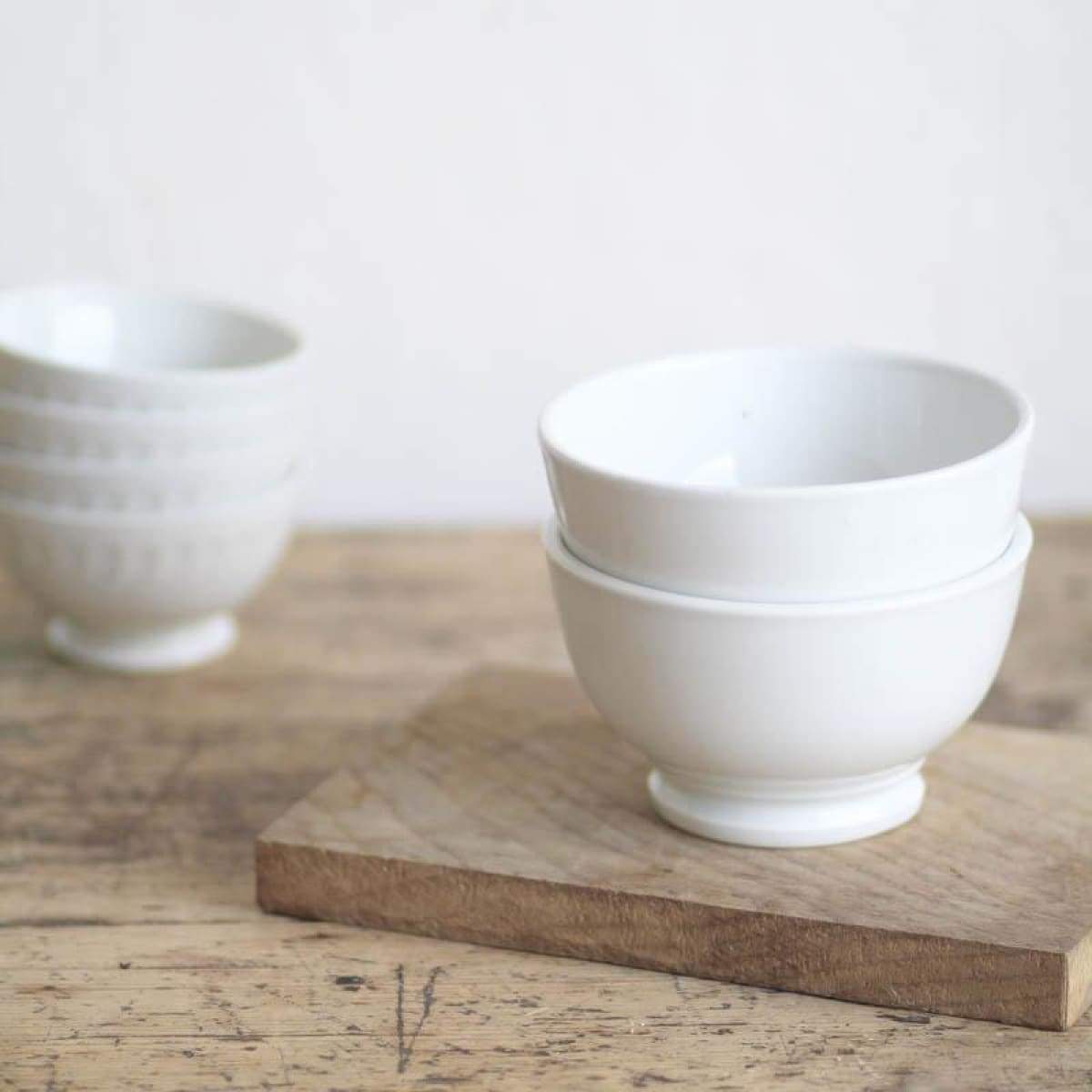 Pair of French Cafe Bowls - elsie green