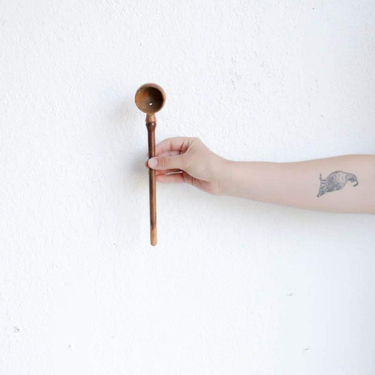 Pair of Vintage Olive Spoons - elsie green