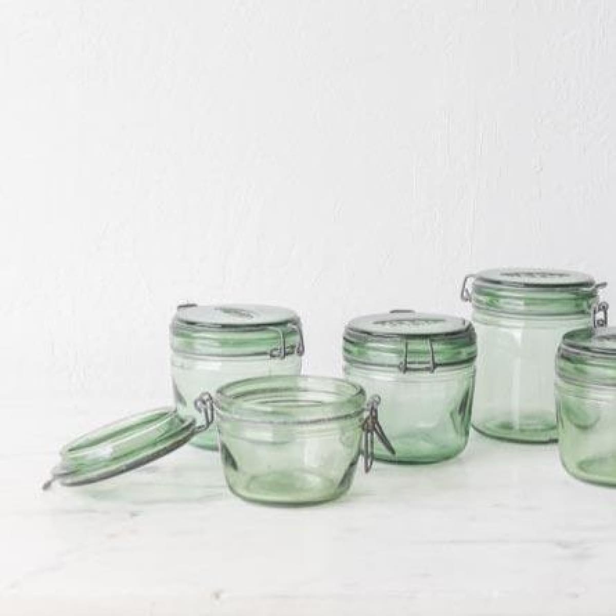 Petite Vintage Canning Jar - elsie green