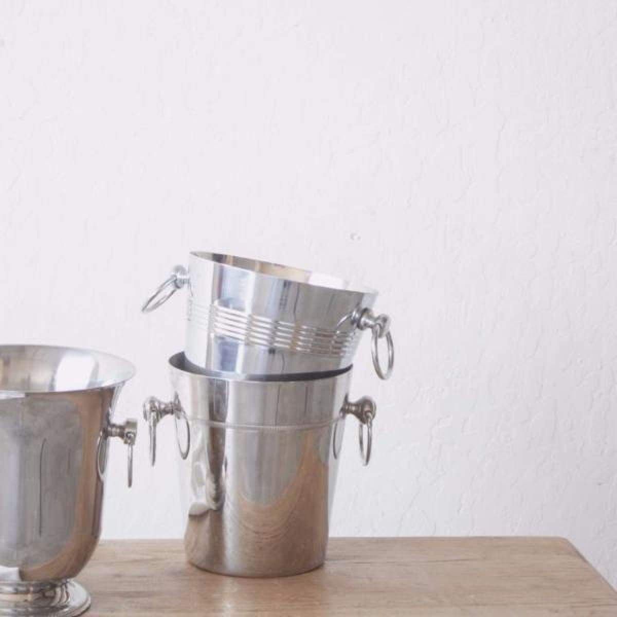 Stainless Champagne Bucket - elsie green