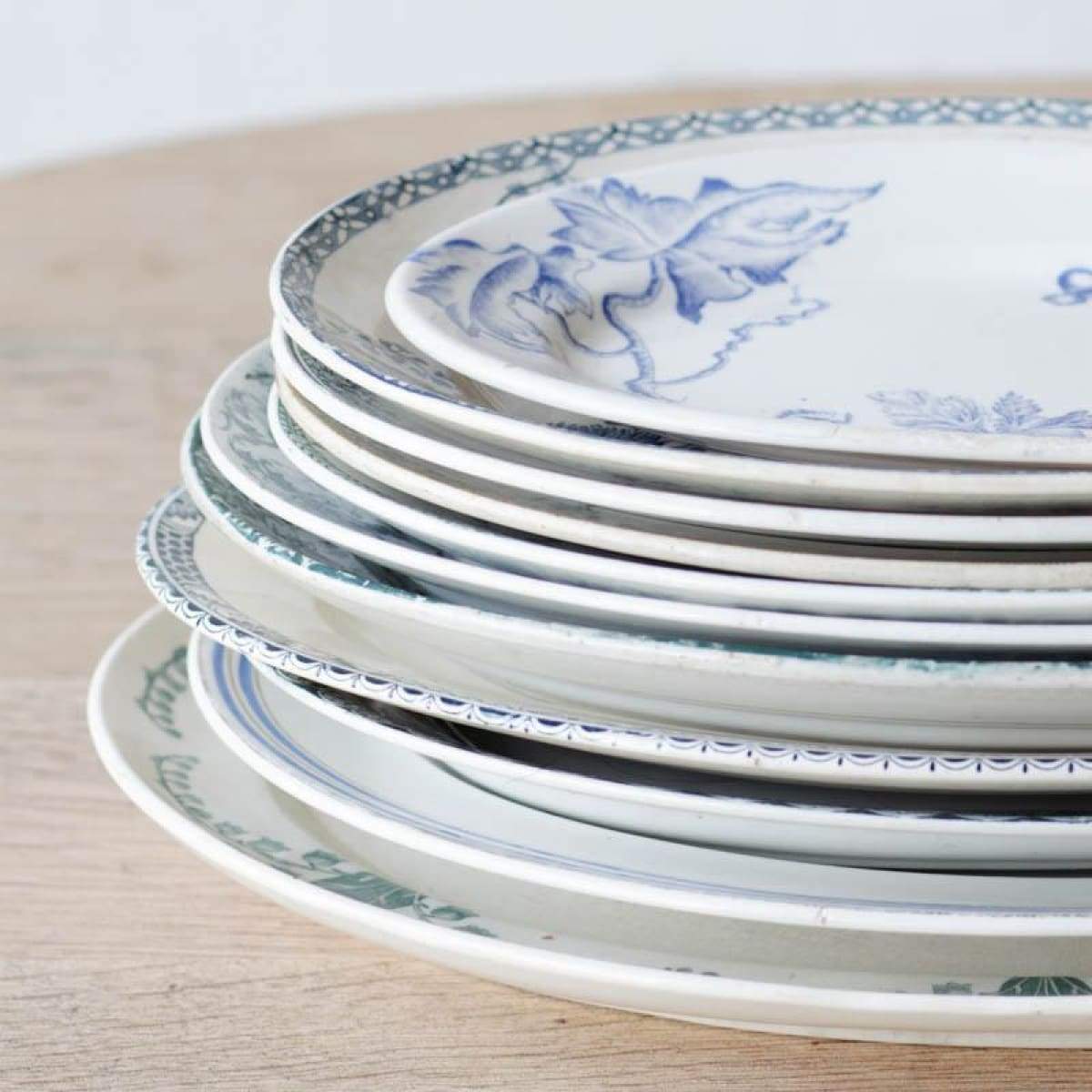 Transferware Oval Platter - elsie green