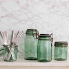 Vintage Canning Jar - elsie green