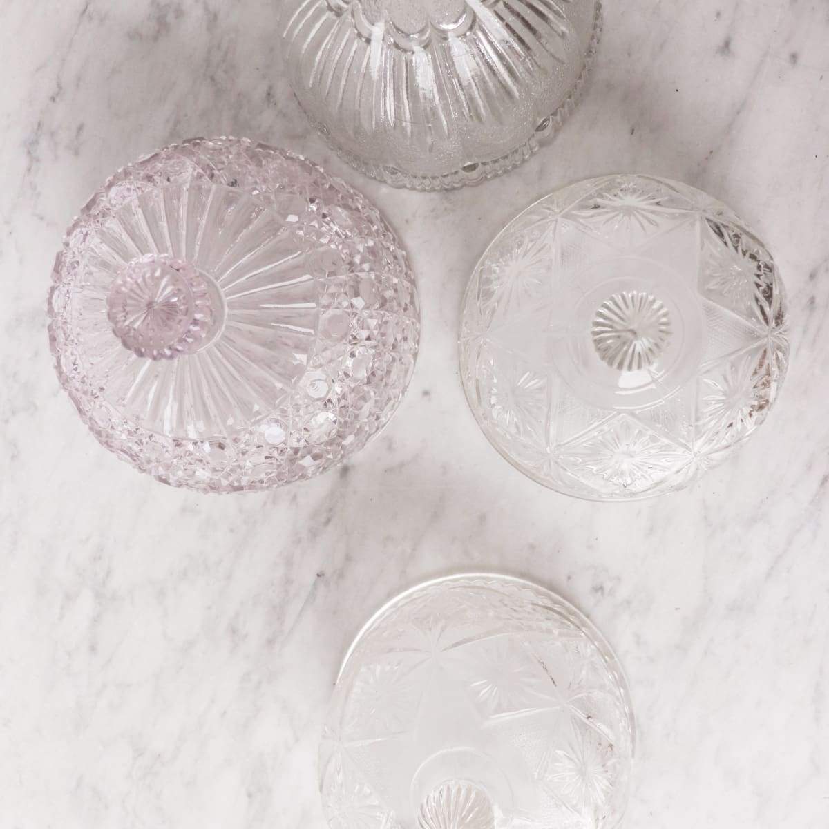 Vintage French Glass Dome - elsie green