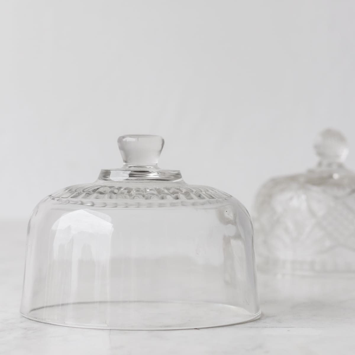 Vintage French Glass Dome - elsie green