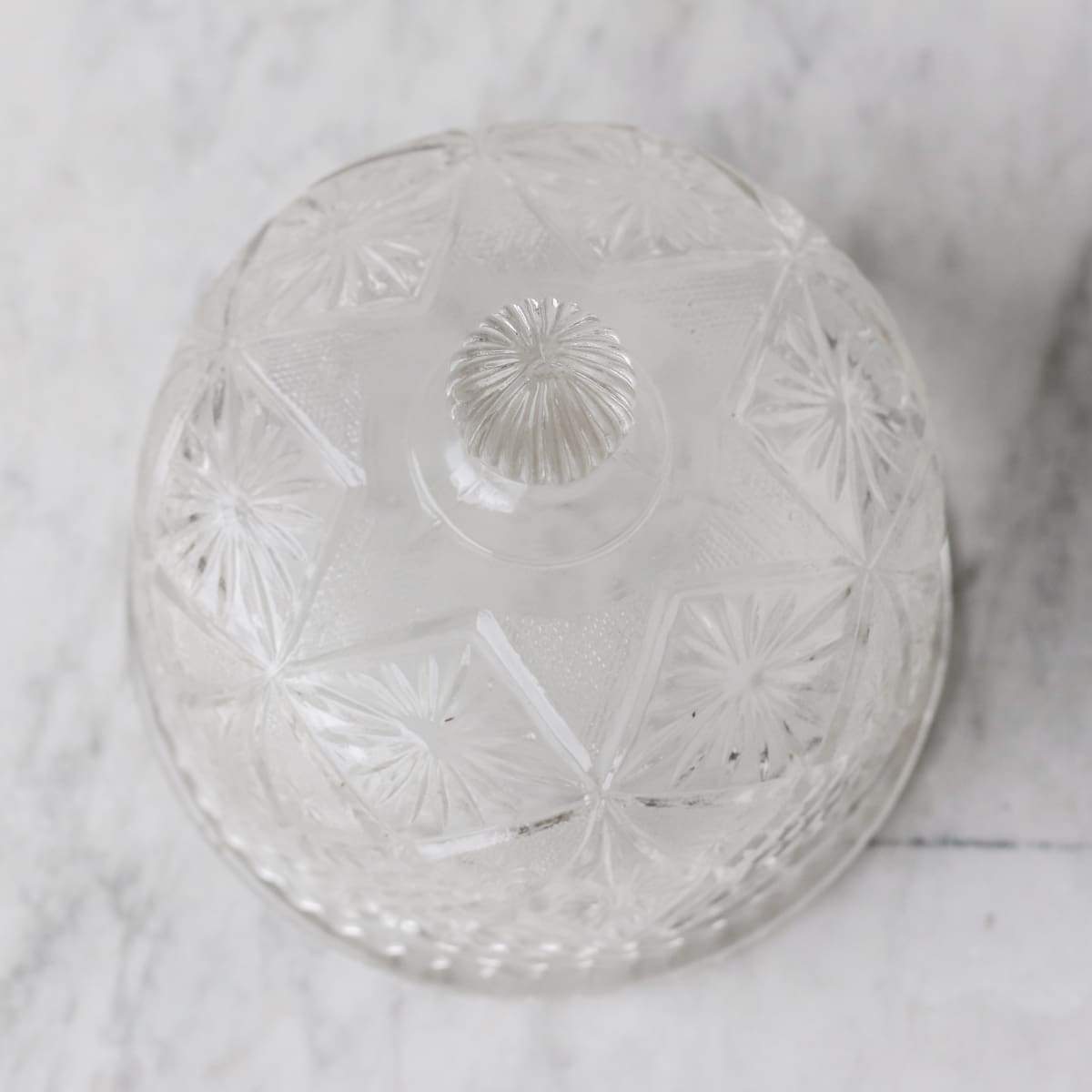 Vintage French Glass Dome - elsie green